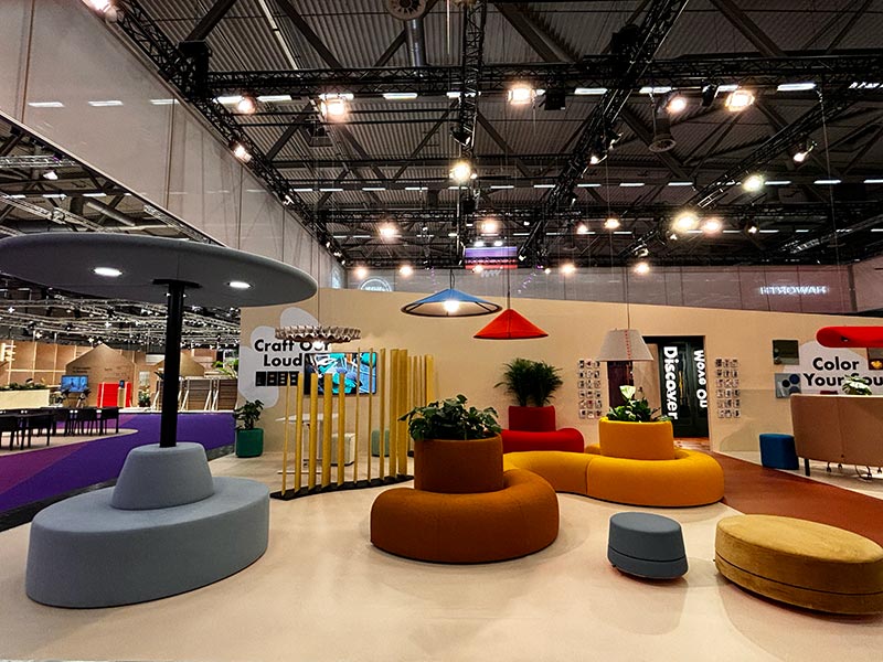 Orgatec 2024 – BuzziSpace : solutions acoustiques innovantes & bien-être